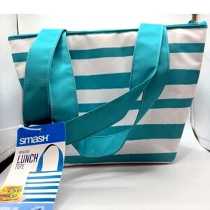 Smash Insulated Lunch Tote Bag with Handle NWT
